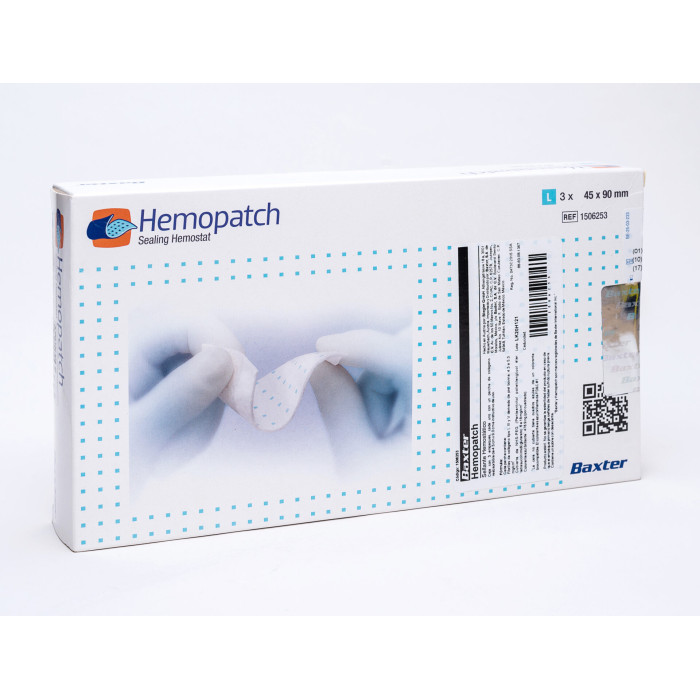 HEMOPATCH герметизувальний гемостатичний виріб, 4.5х9 см